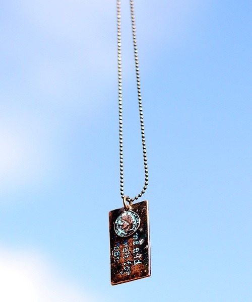 Revo.（レボ）の「Revo. アンティークチャーム チェーンネックレス［巾着袋付き］（ネックレス・メンズ・ゴールド系/ゴールド系1/ゴールド系2・FREE）」の7枚目の写真