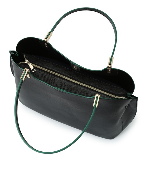 ROPE' PICNIC（ロペピクニック）の「軽量レクタンメタルA4 3層トートバッグ（トートバッグ・レディース・ブラック系その他/ホワイト系その他5/ブラウン系その他3・FREE）」の6枚目の写真