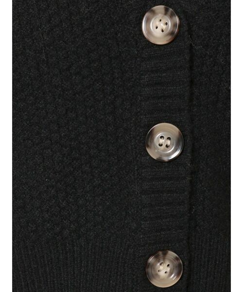 RESEXXY（リゼクシー）の「クロップドルーズニットカーディガン【セットアップ着用可能】（カーディガン/ボレロ・レディース・ブラック/ベージュ/グリーン/アイボリー・FREE）」の8枚目の写真