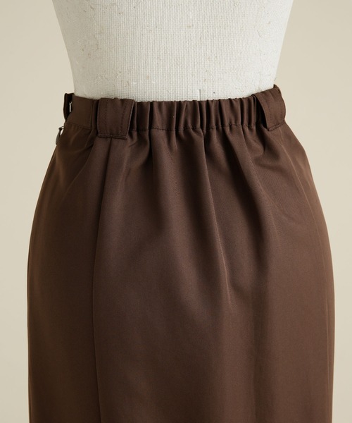 NANO universe（ナノユニバース）の「LB.04/マーメイドシルエットスカート（スカート・レディース・ブラウン/ライトイエロー/グレー系その他4・Ⅰ/Ⅱ）」の16枚目の写真