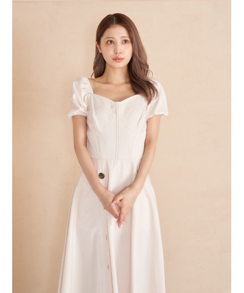 ボリュームフレアトレンチワンピース（ワンピース）｜Darich  