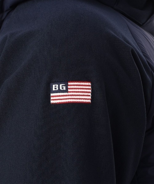 BRIEFING（ブリーフィング）の「【ブリーフィングゴルフ】MENS HYBRID DOWN PARKA（ダウンジャケット/コート・メンズ・チャコールグレー/オリーブ/ブラック/ネイビー・L/M）」の9枚目の写真