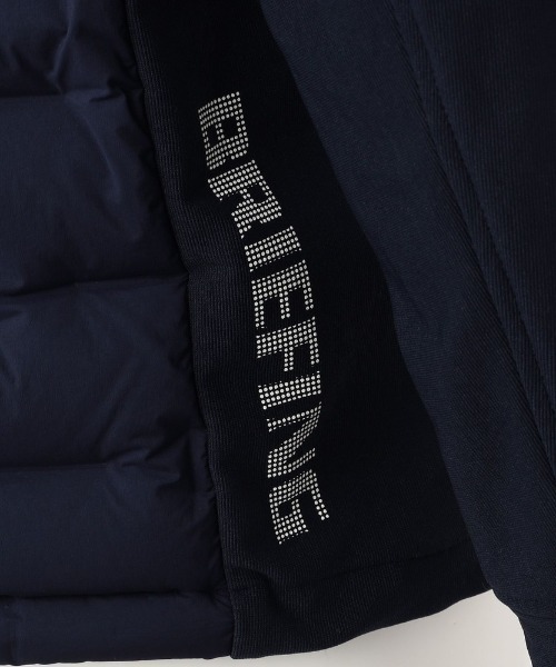 BRIEFING（ブリーフィング）の「【ブリーフィングゴルフ】MENS HYBRID DOWN PARKA（ダウンジャケット/コート・メンズ・チャコールグレー/オリーブ/ブラック/ネイビー・L/M）」の12枚目の写真