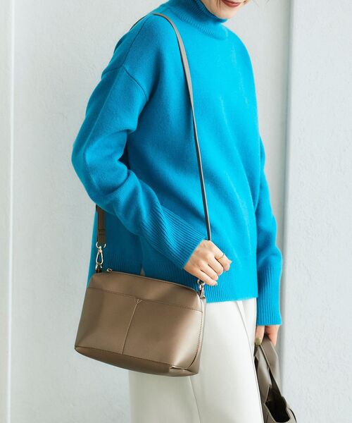 le.coeur blanc（ルクールブラン）の「メッシュ2WAYトート（トートバッグ・レディース・ブラック/グレイッシュベージュ・FREE）」の9枚目の写真