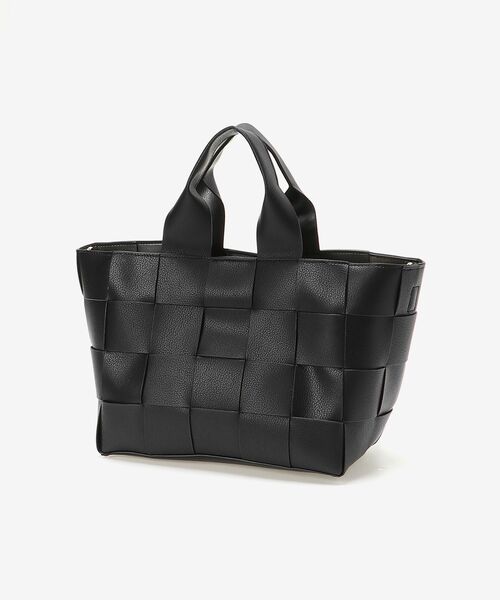 le.coeur blanc（ルクールブラン）の「メッシュ2WAYトート（トートバッグ・レディース・ブラック/グレイッシュベージュ・FREE）」の11枚目の写真