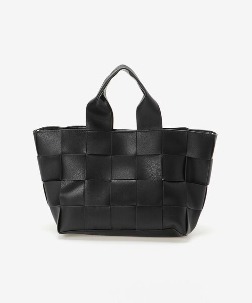 le.coeur blanc（ルクールブラン）の「メッシュ2WAYトート（トートバッグ・レディース・ブラック/グレイッシュベージュ・FREE）」の18枚目の写真