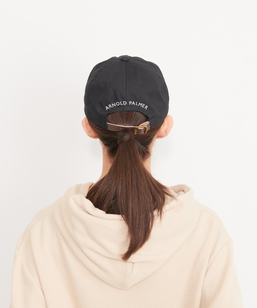 Arnold Palmer(アーノルドパーマー)の「APクラシック シェア ローキャップ(キャップ・レディース・ブラック/ベージュ/ネイビー/ホワイト/インディゴブルー/ライトベージュ/ライトブルー・F)」の11枚目の写真