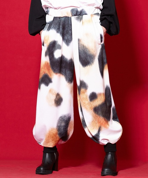 【ankorock】ユニセックス　美品　超パンクバルーン　リブパンツ ankorock】ユニセックス 美品 超パンクバルーン リブパンツ