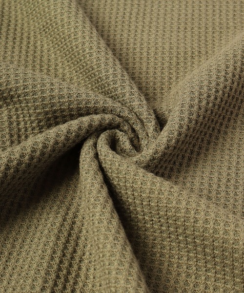 JEMORGAN(ジェーイーモーガン)の「JEMORGAN ワッフル/フライス 長袖 クルーネック ロンT(パック入)(Tシャツ/カットソー・メンズ・ホワイト/ブラック/ネイビー/カーキ/杢グレー/ナチュラル/チャコール/グレー系1/ブラック系/ホワイト系/グレー系2・M/S/XL/L)」の18枚目の写真