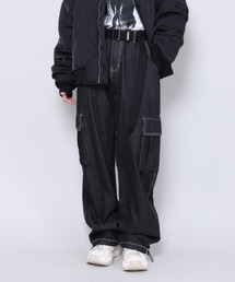 Figments | デニムカーゴパンツ(デニムパンツ)