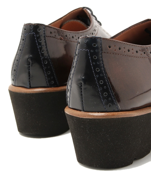 FABIO RUSCONI（ファビオルスコーニ）の「レースアップウエッジパンプス（その他シューズ・レディース・グレー/ダークブラウン/ブラック・36/37/38/35）」の10枚目の写真