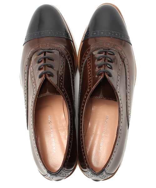 FABIO RUSCONI（ファビオルスコーニ）の「レースアップウエッジパンプス（その他シューズ・レディース・グレー/ダークブラウン/ブラック・36/37/38/35）」の11枚目の写真