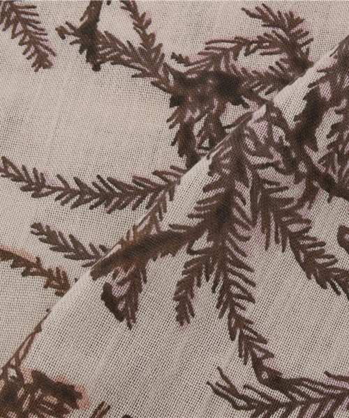 Denime(ドゥニーム)の「Forestストール(ストール/ショール・レディース・ホワイト/カーキ/オレンジ・FREE)」の7枚目の写真