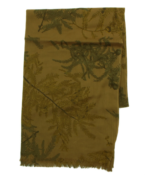 Denime(ドゥニーム)の「Forestストール(ストール/ショール・レディース・ホワイト/カーキ/オレンジ・FREE)」の11枚目の写真