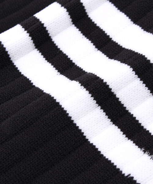 adidas(アディダス)の「ウィメンズ アディダス ハイク ニーソックス adidas HYKE KNEE SOCK S20265(ソックス/靴下・レディース・ブラック・24cm)」の6枚目の写真