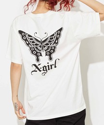 X-girl | X-girl × YUSUKE BUTTERFLY S/S TEE(Tシャツ/カットソー)
