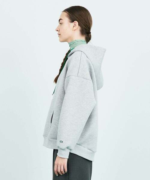 FRAPBOIS（フラボア）の「クリーンパーカー（パーカー・レディース・パープル/グレー・1/2）」の3枚目の写真