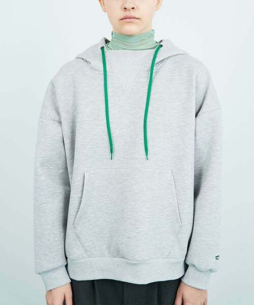 FRAPBOIS（フラボア）の「クリーンパーカー（パーカー・レディース・パープル/グレー・1/2）」の5枚目の写真