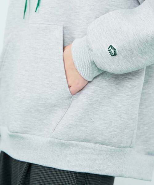 FRAPBOIS（フラボア）の「クリーンパーカー（パーカー・レディース・パープル/グレー・1/2）」の9枚目の写真