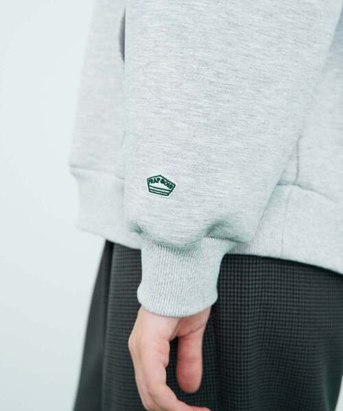 FRAPBOIS（フラボア）の「クリーンパーカー（パーカー・レディース・パープル/グレー・1/2）」の10枚目の写真