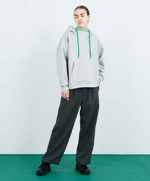 FRAPBOIS（フラボア）の「クリーンパーカー（パーカー・レディース・パープル/グレー・1/2）」の11枚目の写真