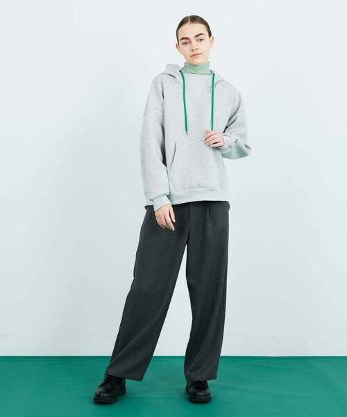 FRAPBOIS（フラボア）の「クリーンパーカー（パーカー・レディース・パープル/グレー・1/2）」の12枚目の写真