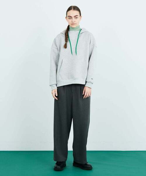 FRAPBOIS（フラボア）の「クリーンパーカー（パーカー・レディース・パープル/グレー・1/2）」の14枚目の写真