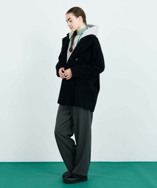 FRAPBOIS（フラボア）の「クリーンパーカー（パーカー・レディース・パープル/グレー・1/2）」の16枚目の写真