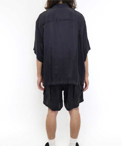 elephant TRIBAL fabrics（エレファントトライバルファブリックス）の「elephant TRIBAL fabrics Knit Docking OC Shirt（シャツ/ブラウス・メンズ・ブラック/オレンジ・FREE）」の5枚目の写真