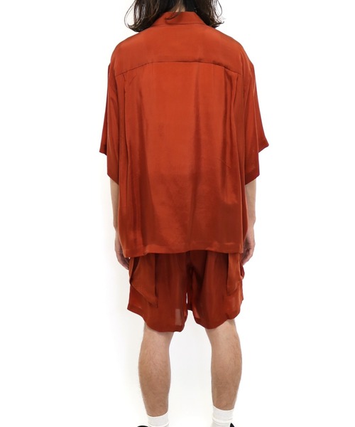 elephant TRIBAL fabrics（エレファントトライバルファブリックス）の「elephant TRIBAL fabrics Knit Docking OC Shirt（シャツ/ブラウス・メンズ・ブラック/オレンジ・FREE）」の11枚目の写真