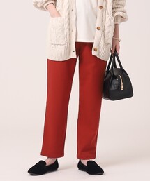 SHOO・LA・RUE | インスタライブ着用商品【きれい叶えるパンツ】起毛カルゼ イージー テーパードパンツ(その他パンツ)