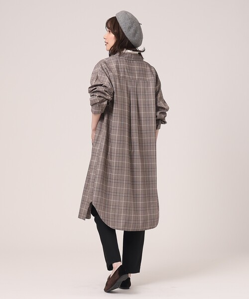 SHOO・LA・RUE（シューラルー）の「◆【美脚シルエット】起毛カルゼ イージー テーパードパンツ（その他パンツ・レディース・アイボリー/ブラック/ダークグリーン/ブラウン系/ダークオレンジ/ブルー・01/02/03/04/05/10）」の20枚目の写真