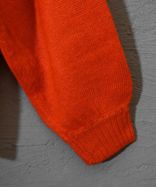 Ritzy（リッツィー）の「7GG シャギーニット カーディガン（カーディガン/ボレロ・メンズ・ブルー/ブラック/レッド/グリーン/オレンジ/マスタード・LARGE/MEDIUM/X-LARGE）」の10枚目の写真