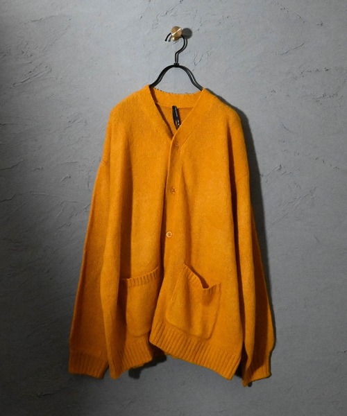 Ritzy（リッツィー）の「7GG シャギーニット カーディガン（カーディガン/ボレロ・メンズ・ブルー/ブラック/レッド/グリーン/オレンジ/マスタード・LARGE/MEDIUM/X-LARGE）」の15枚目の写真