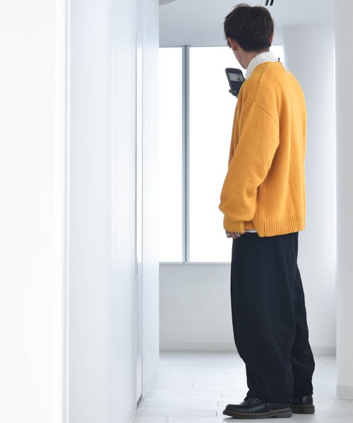 Ritzy（リッツィー）の「7GG シャギーニット カーディガン（カーディガン/ボレロ・メンズ・ブルー/ブラック/レッド/グリーン/オレンジ/マスタード・LARGE/MEDIUM/X-LARGE）」の21枚目の写真