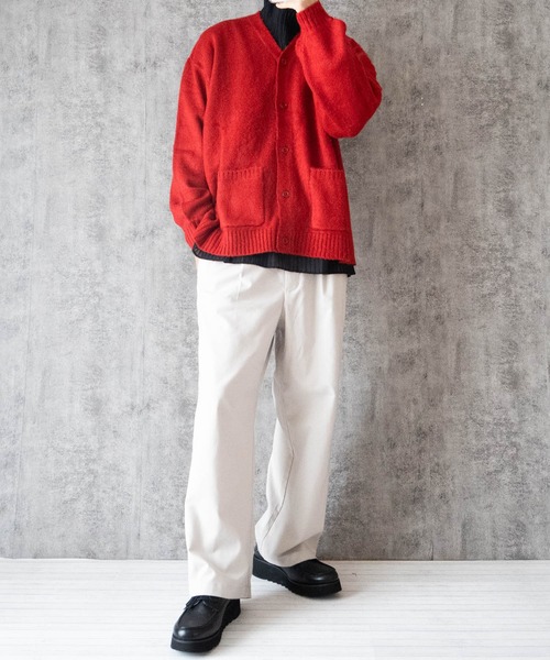 Ritzy（リッツィー）の「7GG シャギーニット カーディガン（カーディガン/ボレロ・メンズ・ブルー/ブラック/レッド/グリーン/オレンジ/マスタード・LARGE/MEDIUM/X-LARGE）」の19枚目の写真