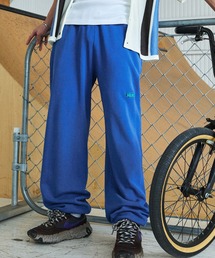 【NYUDROP】GRAFFITI LOGO PIGMENT DYED SWEAT PANTS / グラフィティロゴ刺繍 ピグメント裏毛スウェットパンツ