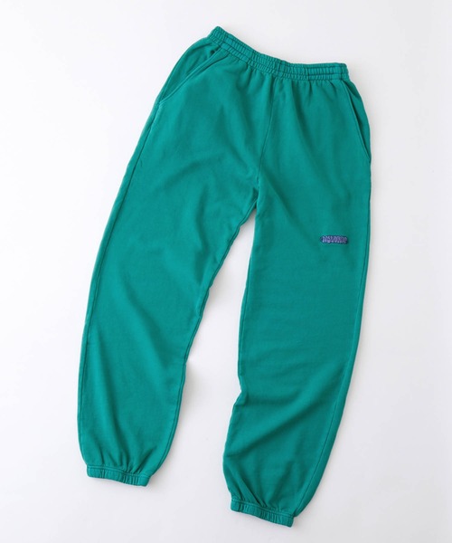 NYUDROP(ニュードロップ)の「【NYUDROP】GRAFFITI LOGO PIGMENT DYED SWEAT PANTS / グラフィティロゴ刺繍 ピグメント裏毛スウェットパンツ(スウェットパンツ・メンズ・ブラック/ブルー/グリーン・M/L/XL)」の5枚目の写真
