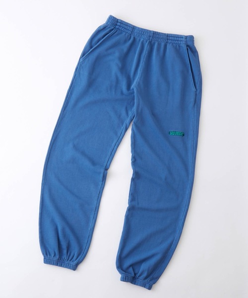 NYUDROP(ニュードロップ)の「【NYUDROP】GRAFFITI LOGO PIGMENT DYED SWEAT PANTS / グラフィティロゴ刺繍 ピグメント裏毛スウェットパンツ(スウェットパンツ・メンズ・ブラック/ブルー/グリーン・M/L/XL)」の6枚目の写真