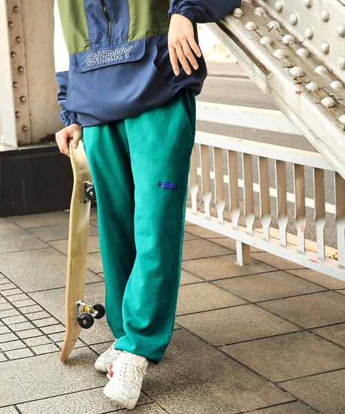 NYUDROP(ニュードロップ)の「【NYUDROP】GRAFFITI LOGO PIGMENT DYED SWEAT PANTS / グラフィティロゴ刺繍 ピグメント裏毛スウェットパンツ(スウェットパンツ・メンズ・ブラック/ブルー/グリーン・M/L/XL)」の15枚目の写真