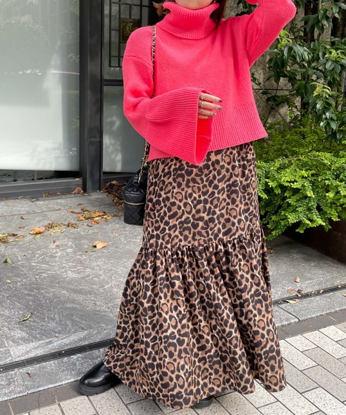 archives（アルシーヴ）の「【Limited item】BELL SLEEVE HIGH NECK KNIT（ニット/セーター・レディース・アイボリー/グレイッシュベージュ/グリーン/ピンク・MEDIUM）」の14枚目の写真