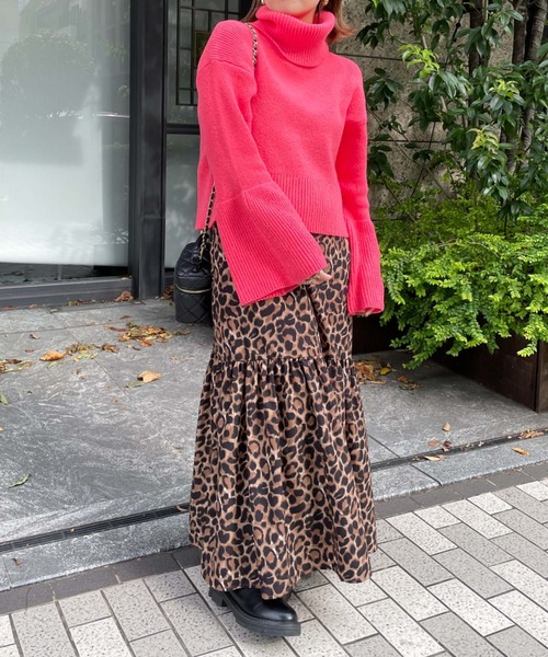 archives（アルシーヴ）の「【Limited item】BELL SLEEVE HIGH NECK KNIT（ニット/セーター・レディース・アイボリー/グレイッシュベージュ/グリーン/ピンク・MEDIUM）」の11枚目の写真