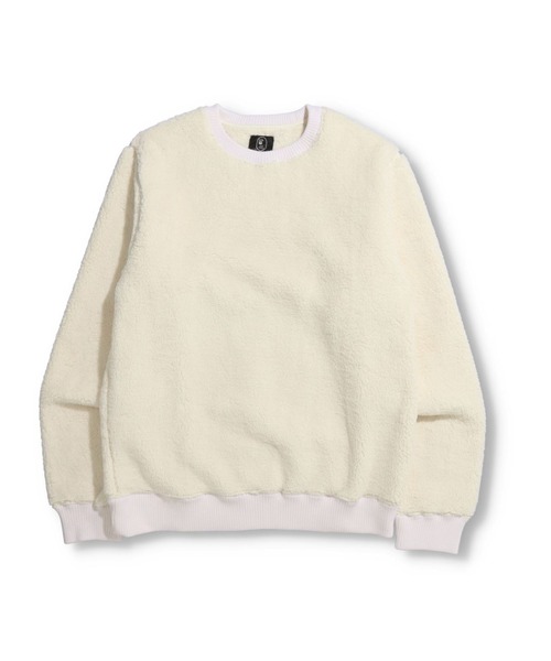 A BATHING APE(アベイシングエイプ)の「MR BOA CREWNECK M(スウェット・メンズ・ホワイト/ブラック・LARGE/SMALL/MEDIUM/X-LARGE/XX-LARGE)」の2枚目の写真