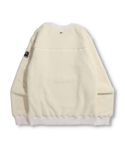 A BATHING APE(アベイシングエイプ)の「MR BOA CREWNECK M(スウェット・メンズ・ホワイト/ブラック・LARGE/SMALL/MEDIUM/X-LARGE/XX-LARGE)」の3枚目の写真