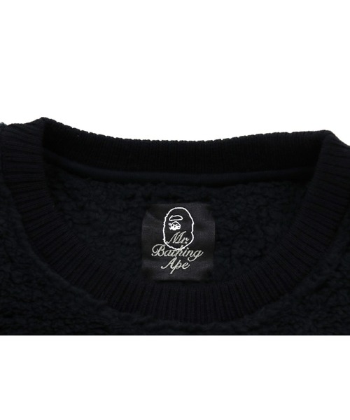 A BATHING APE(アベイシングエイプ)の「MR BOA CREWNECK M(スウェット・メンズ・ホワイト/ブラック・LARGE/SMALL/MEDIUM/X-LARGE/XX-LARGE)」の14枚目の写真