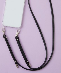 イタリアンレザー スマホショルダー ダブルタイプ