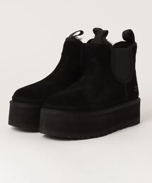UGG | W NEUMEL PLATFORM CHELSEA 1134526-BLACK(ブーツ)