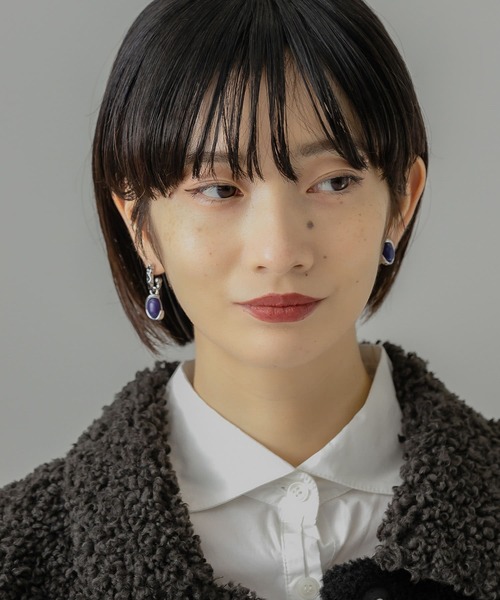 KBF（ケイビーエフ）の「ストーンクリップセットピアス（ピアス（両耳用）・レディース・シルバー/ゴールド・ONE）」の8枚目の写真