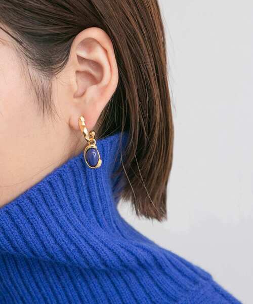 KBF（ケイビーエフ）の「ストーンクリップセットピアス（ピアス（両耳用）・レディース・シルバー/ゴールド・ONE）」の9枚目の写真