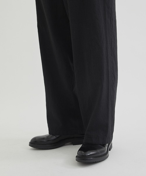 WELLDER(ウェルダー)の「【WELLDER / ウェルダー】ワイドトラウザー/Wide Trousers(スラックス・メンズ・ダークグレー・3)」の9枚目の写真